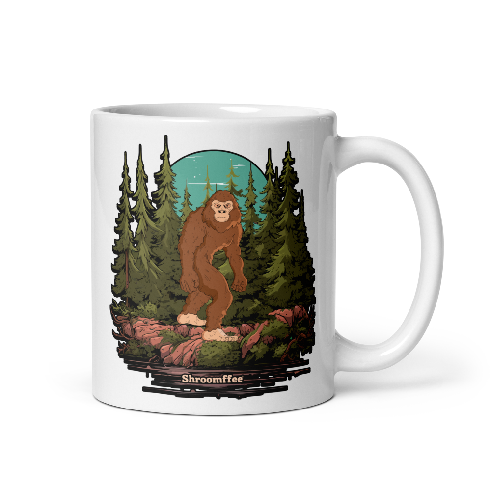 Outdoor Bigfoot 2 Mug — ceramic mug design featuring outdoor bigfoot 2 mug
