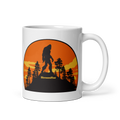 Mountain Bigfoot Mug — ceramic mug design featuring mountain bigfoot mug