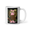 Ballet Bigfoot Mug — ceramic mug design featuring ballet bigfoot mug